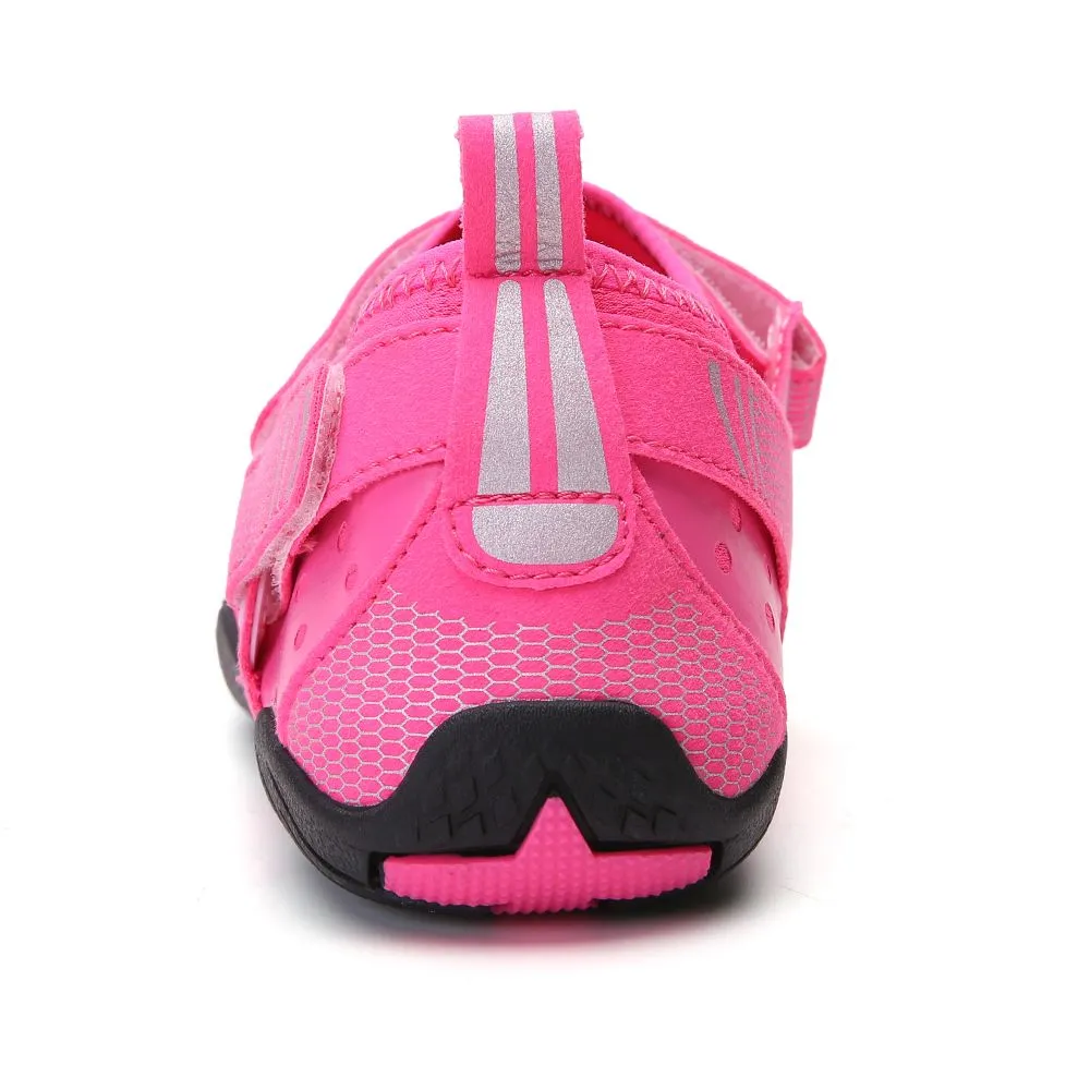 Women’s Water Shoes Barefoot Quick Dry Aqua Sports - Pink Size EU37 = US4
